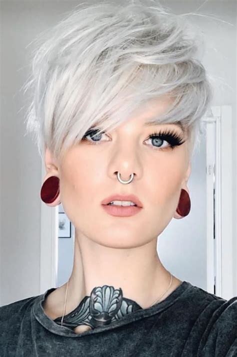 36 pretty fluffy short hair style ideas for short pixie haircut in 2020 short hair trends