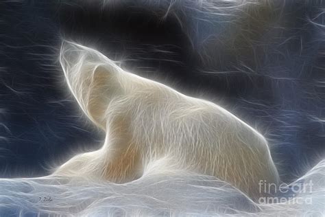 The Spirit Of The Polar Bear Digital Art By Teresa Zieba