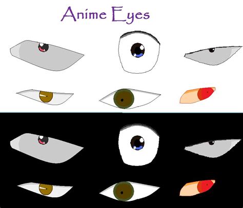 Anime Eye Types Gdw By Saraaluna On Deviantart