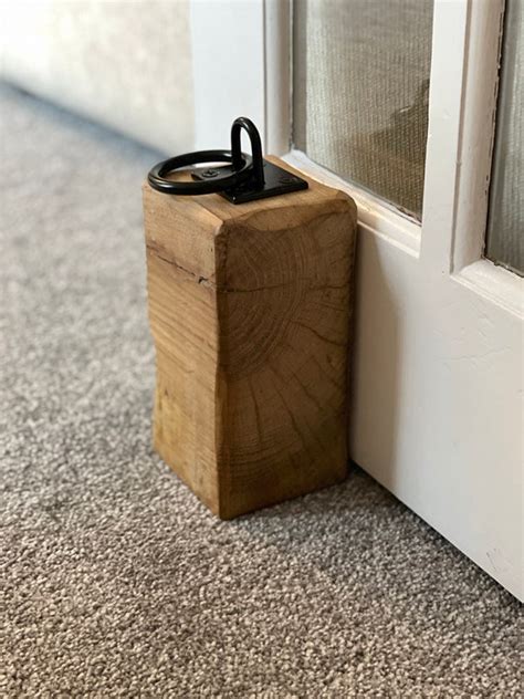 Home Décor Home And Living Solid Oak Door Stops Ornaments And Accents Etna