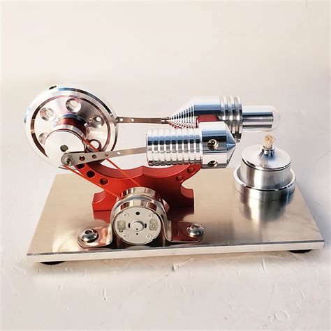 Stirling Engine Generator Engine Micro Engine Model Steam Etsy