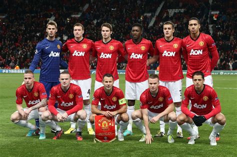 Manchester United 2012 2013 Squad Wallpaper Manchester United Wallpapers