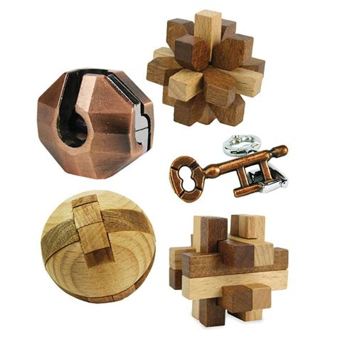 Roman keys, greek water mill, and egyptian pi puzzles. True Genius Curated Collections Brain Puzzle