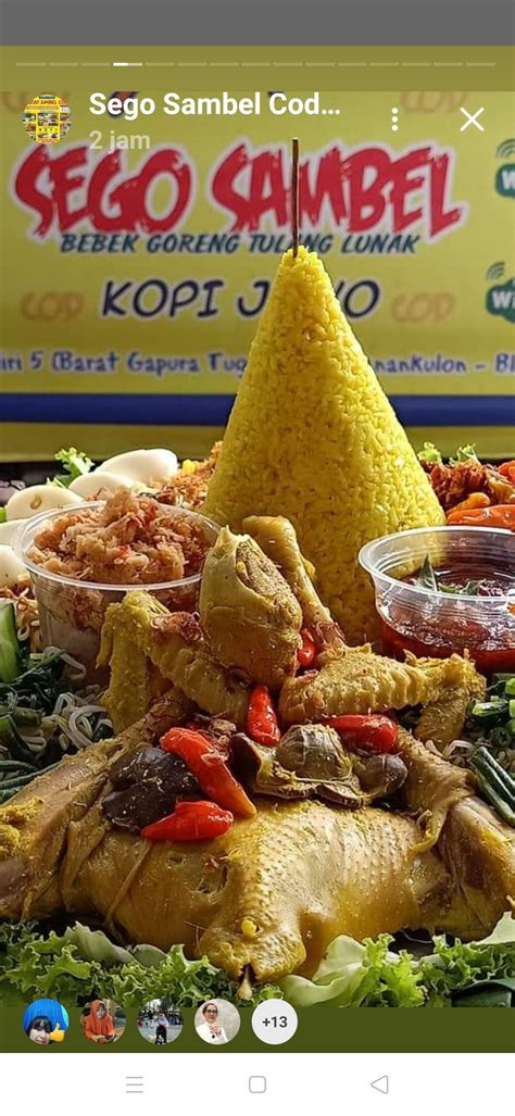 I have a hard time believing this problem only occurs with me. Tumpeng ingkung lodho ayam kampung asli Blitar sego sambel ...