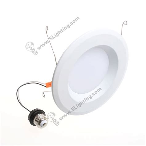 The feit electric 74206/ca/v2 7.5 inch round led flat panel with selectable color temperatures provides added function and beauty to any residential or commercial area. UL LED downlight 6 inch, cUL listed LED recessed down ...