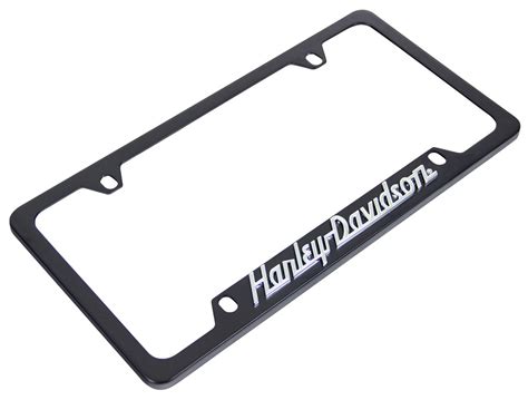 Harley Davidson Contemporary License Plate Frame Touring