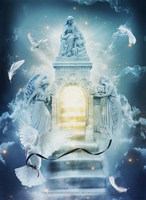 Stairway To Heaven By Enchantedwhispersart On Deviantart Heaven Art