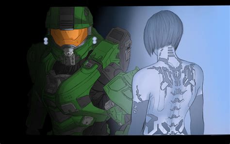Master Chief And Cortana By Hydro1221 On Deviantart