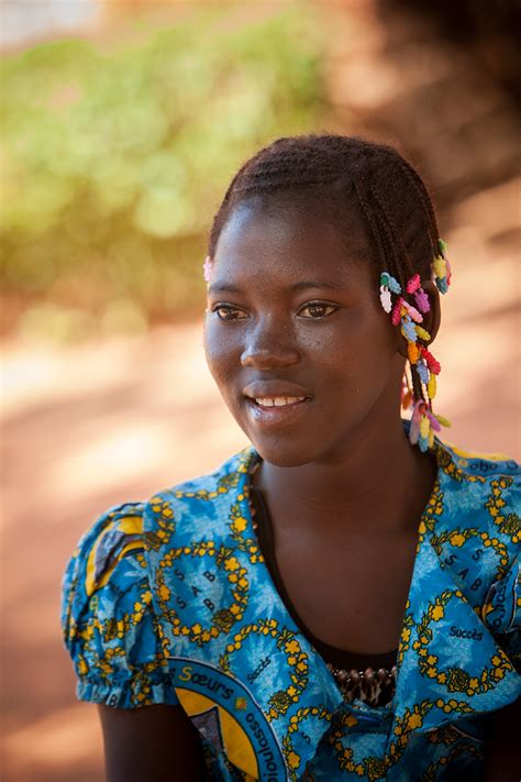 Burkina Fasos Bright Girl Children Millennium Challenge
