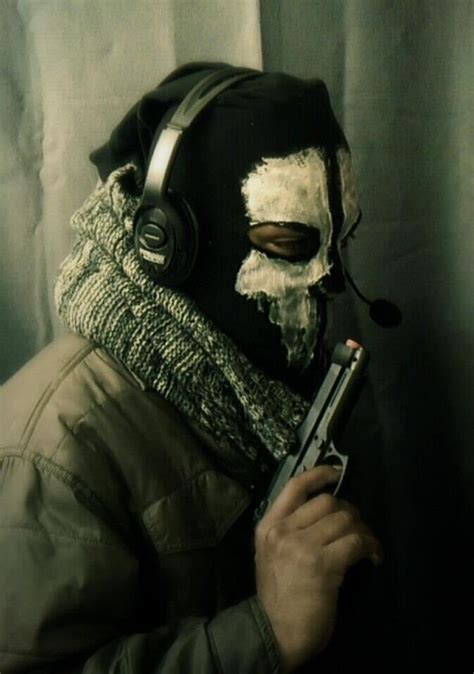 Diy Call Of Duty Ghosts Skull Mask Halloween