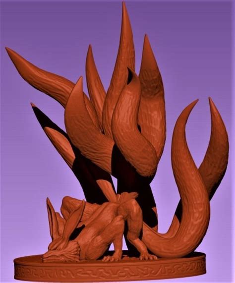 Kurama 3d Model 3d Printable Cgtrader