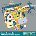 Orly airport map - Map of Orly airport (France)