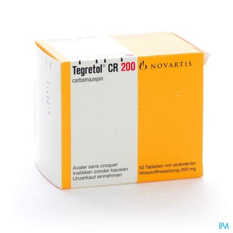 200 mg cr tablets tegretol. TEGRETOL CR DIVITABS 50 X 200 MG | Apotheek Thiels
