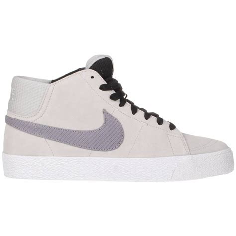 Nike Sb Nike Sb Blazer Mid Lr Skate Shoe Strata Grey