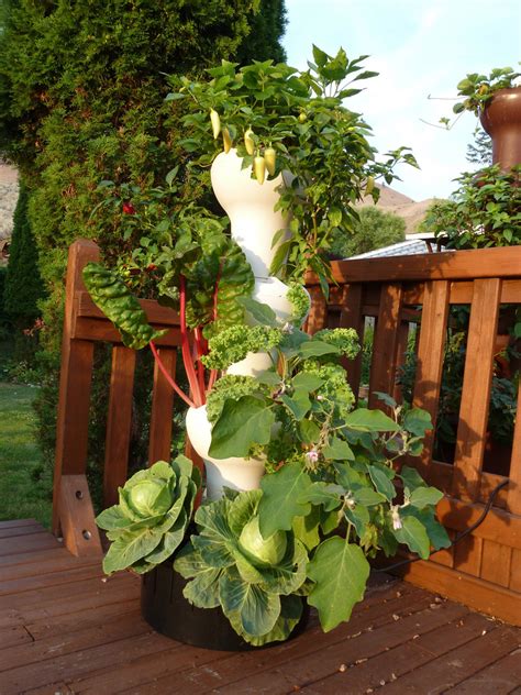 Foody 8 Vertical Hydroponic Garden Tower The Green Head