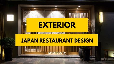 100 Best Japanese Restaurant Exterior Design Ideas 2018 Youtube