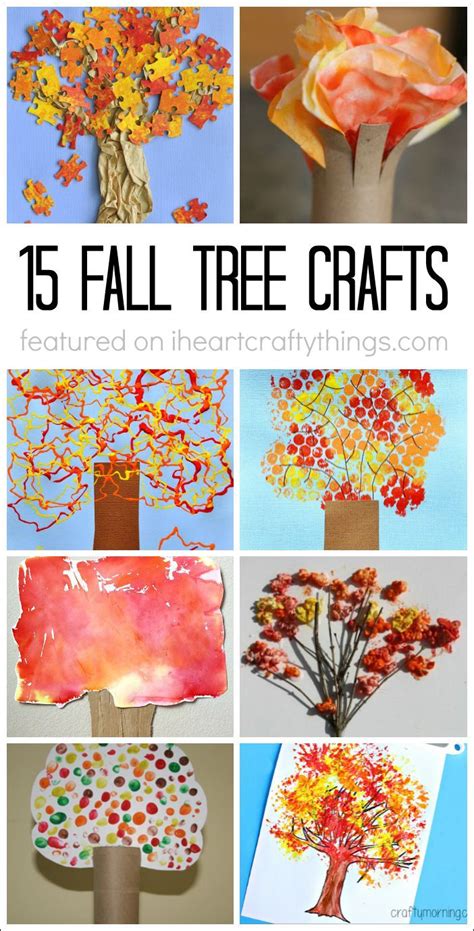 15 Fabulous Fall Tree Crafts Crafts Tree Crafts Fall Arts And Crafts