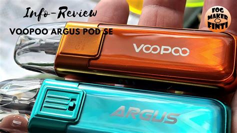 Voopoo Argus Pod Se Kit Info Review Youtube