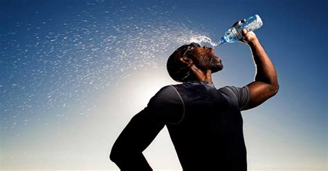 Famous Athletes Drinking Water