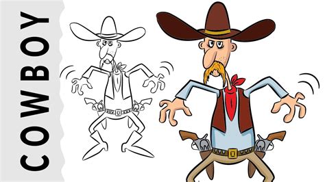 View Cowboy Drawing Easy Images Shiyuyem