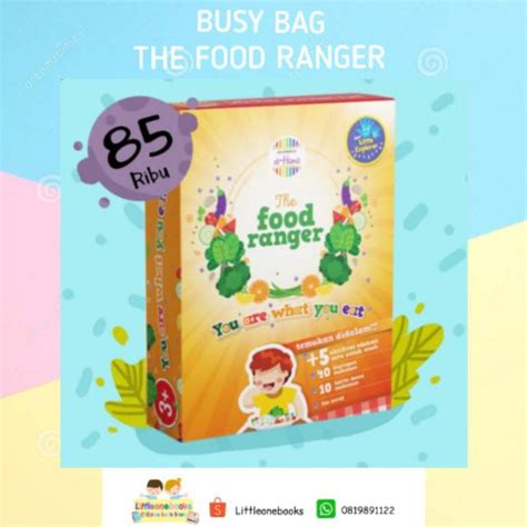 Food ranger - Busy Bag El hana / elhana busy bag / the food ranger