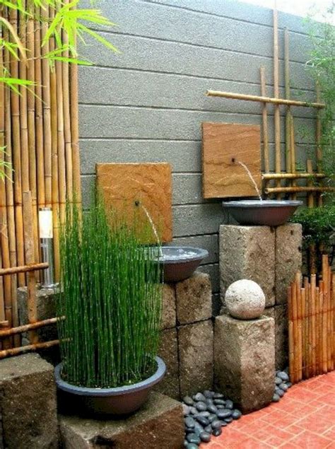 Bamboo is a favourite screening plant. 76 Beautiful Zen Garden Ideas For Backyard 220 - GooDSGN