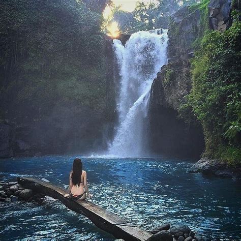Tegenungan Waterfall A Hidden Paradise In Bali Indonesia Photo By