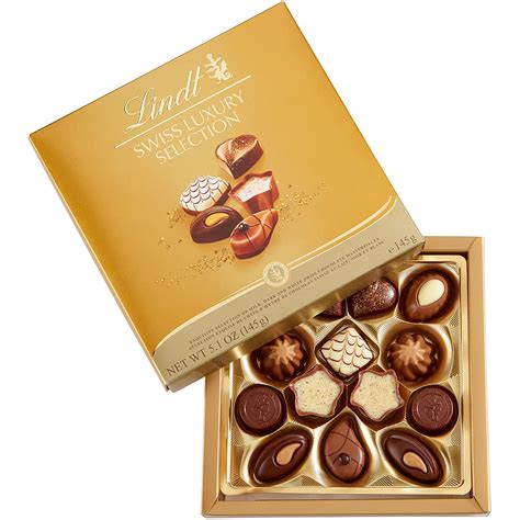 Lindt Swiss Luxury Selection Chocolate Box 145g Buy Online For