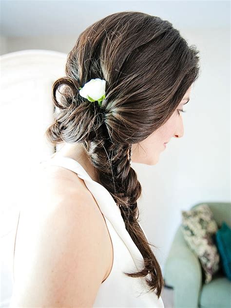 Deconstructed updo hairstyles for long hair are very popular because they feature a lower degree of elegance and can be worn casually providing a smart and effortless look. 15 Braided Wedding Hairstyles for Long Hair