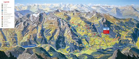 Bergfex Panoramic Map Val Surses Map Val Surses Alp Val Surses