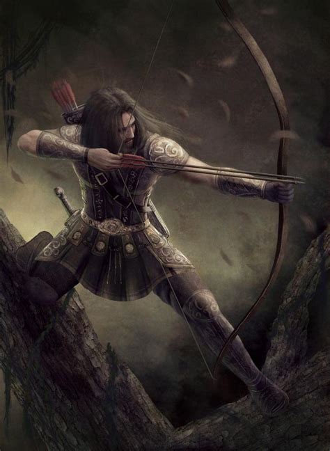 Zems Master Archer Fantasy Art Pinterest