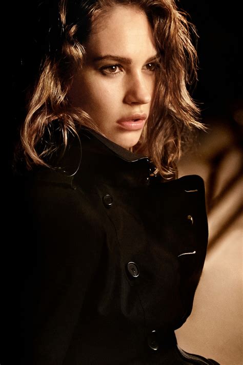 Burberry wallpaper wallpapers modern images widescreen. 640x960 Lily James My Burberry Fragrance Campaign 2019 4k ...