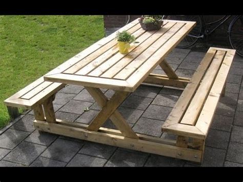 Einen gartentisch selber bauen aus holz und geld sparen. Tisch selber bauen. Tisch selber bauen anleitung - YouTube