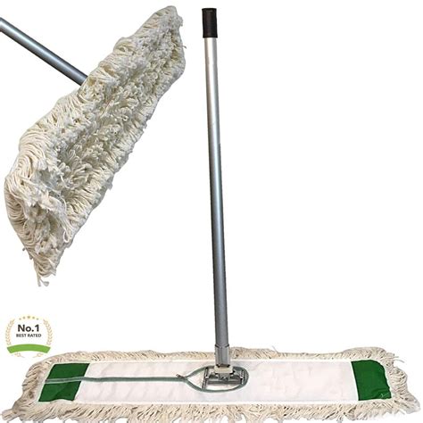 Industrial Commercial Strength Performance Cotton Dust Mop Broom 60