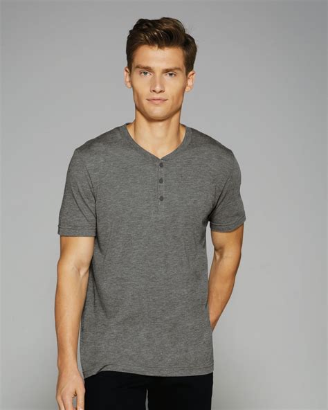 Canvas 3125 - Short Sleeve Henley $10.96 - T-Shirts