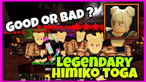 New Legendary Himiko Toga Showcase In Ultimate Tower Defense Roblox