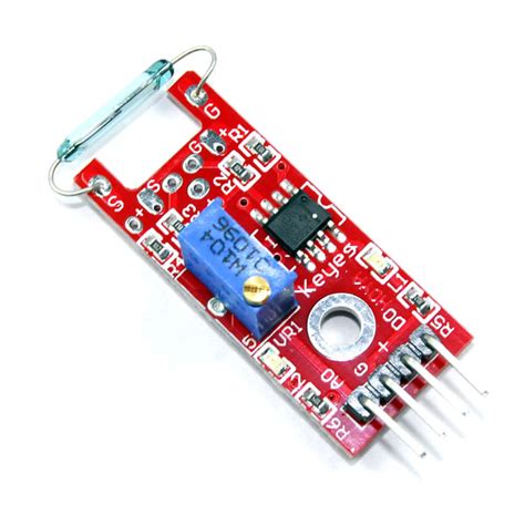 Form Sensor Magnetisch SWITCH Hall Reed ARDUINO In Ampolla Dc 5V