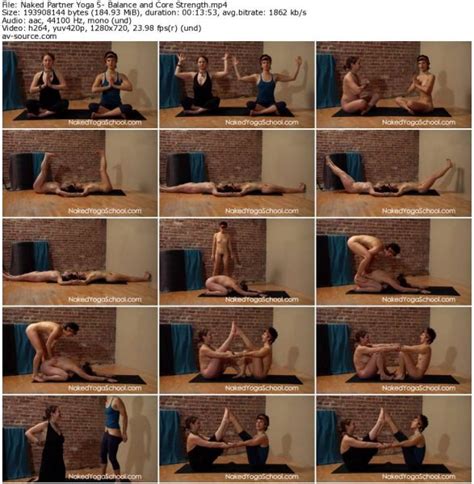 Naked Partner Yoga Balance And Core Strength Av Source Hot Sex Picture
