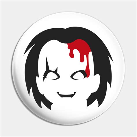 Chucky Icon Serial Killer Pin Teepublic