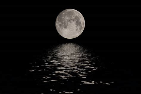 Free Full Moon Reflection Water Images Pictures And Royalty Free