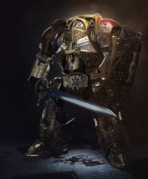 The model was recently released by forge world and it was a instant purchase. Dmitriy Mironov - Adeptus custodes contemptor dreadnought