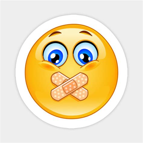 Adhesive Bandage Emoji Emoticon Emoji Magnet Teepublic
