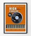 High Fidelity Movie Poster John Cusack Jack Black Nick | Etsy Canada