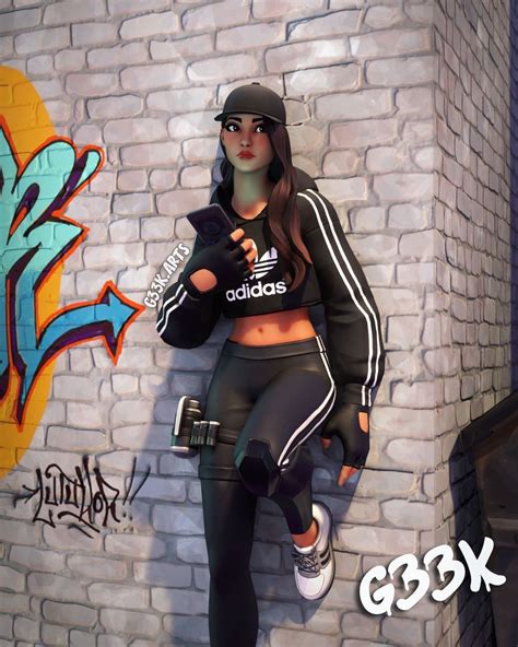 Ruby X Adidas Skins Characters Fortnite Thumbnail Game Wallpaper