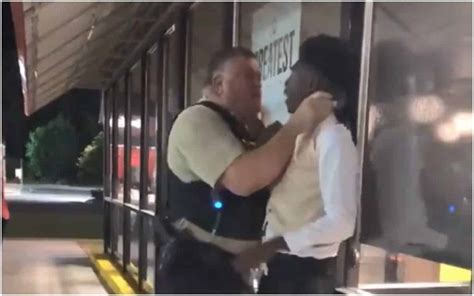 Police Place Black Man In Chokehold Outside Waffle House After He Takes Sister To Prom • Ebony
