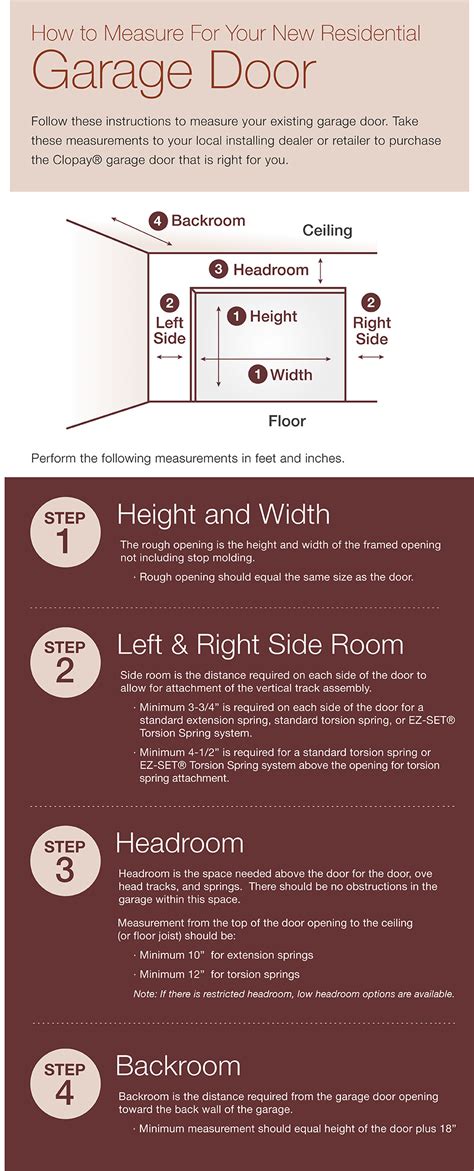 Our garage door measuring guide gives clear instructions on what and where to measure when measuring up for your new roller garage door from rollerdor ltd. How to Choose A Garage Door | Clopay Buying Guide