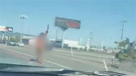 Naked Woman Gets Out Of Car At Major Bay Area Bridge Starts Firing Gun