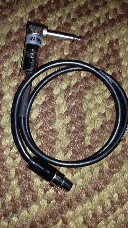 Shure Wireless Guitar Pack Transmitter Cable Reverb