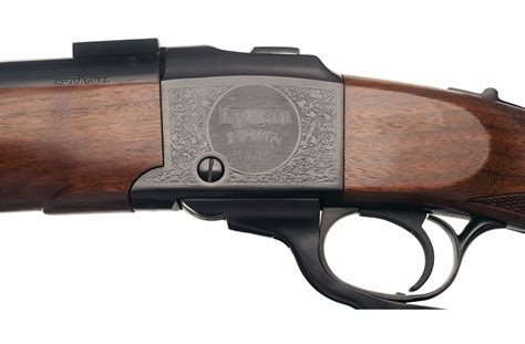 Cased Ruger No 1 Lyman Centennial Edition Ii Single Shot Rifle With