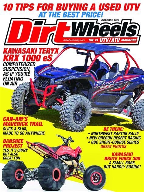Dirt Wheels Table Of Contents October 2021 Dirt Wheels Magazine